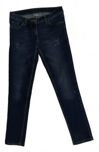 Modre jeans hlače S
