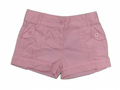 Roza kratke hlače z žepi 6-7 L