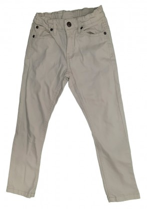 Bež jeans hlače z regulacijo 5-6 L