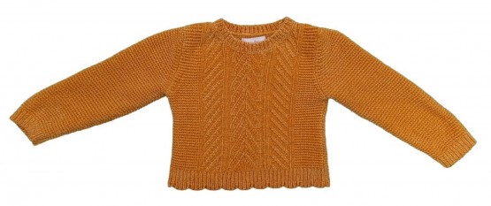 Rumen pleten pulover 5-6 L